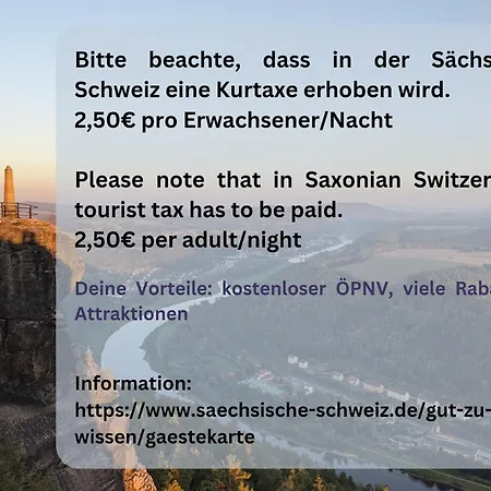 Urlaubsmagie - Maisonette-wohnung Wanderfalke - Saisonaler Pool * Lichtenhain (Sebnitz)